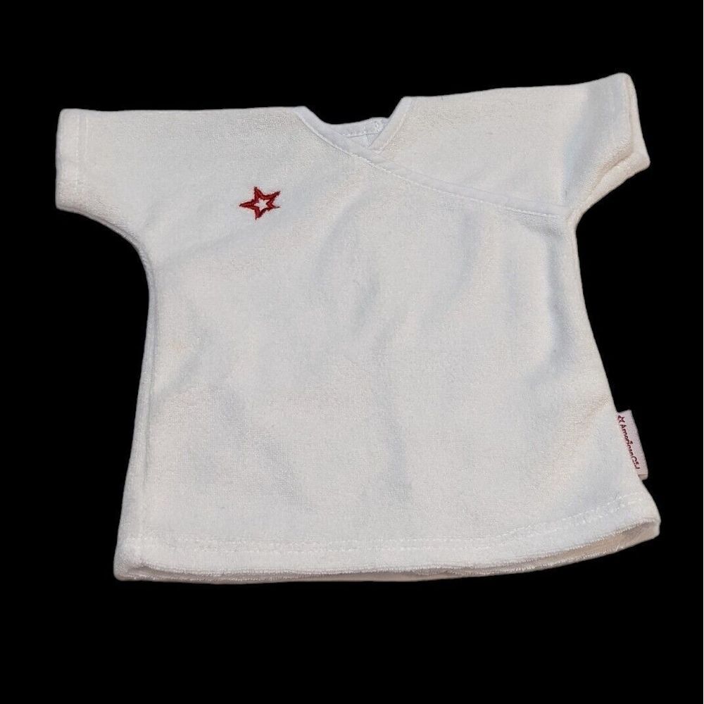 American Girl Just Like You 18" Doll Clothes Spa Robe White‎